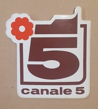 VECCHIO ADESIVO TV RADIO / Old