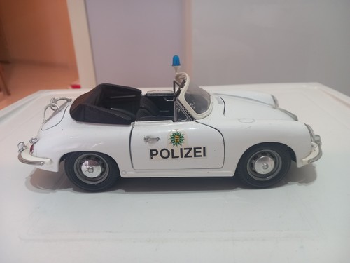 Porsche 356 polizei burago - porsche,