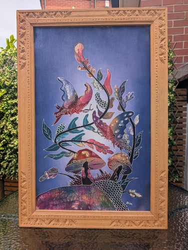 Grande arte batik indonesiana