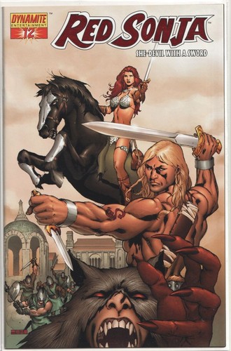 Red sonja fiery - #12, foil