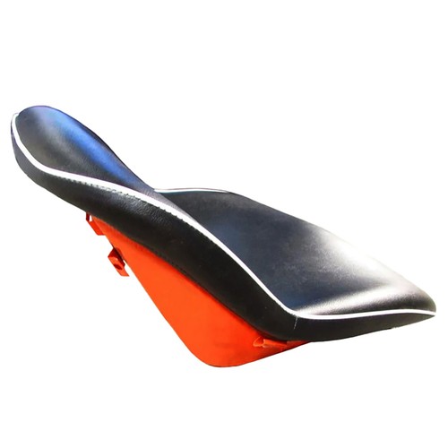 Sedile nero arancione - sedile,