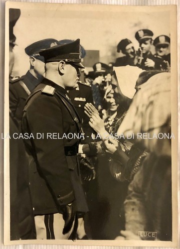 Foto fotografia mussolini - mussolini, a