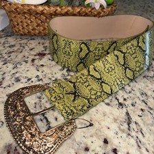 Cintura vintage in ecopelle