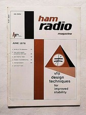 HAM RADIO MAGAZINE JUNE 1976 VFO DESIGN TECHNIQUES - SSB LINEARITY METER