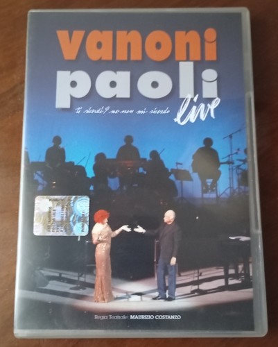 Dvd vanoni paoli live - vanoni,