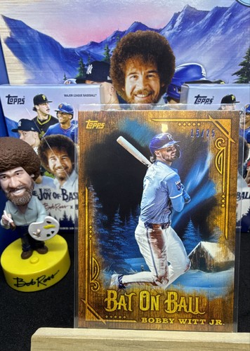 2025 topps bob ross bat - 🔥,