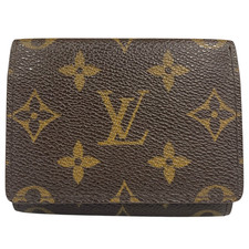 Busta Louis Vuitton originale carte de visite porta carte monogramma custodia carte M62920