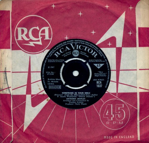 Anthony newley something in - anthony,