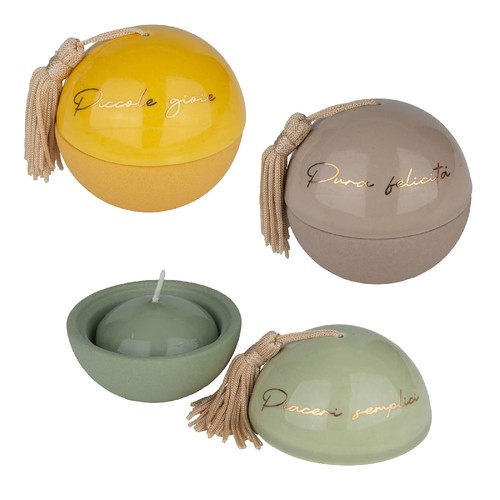 Ball sfera porta - pz, candela