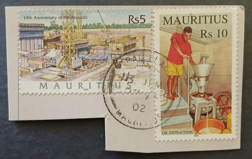 Olio mauritius 2001 r10 scott - 2001,