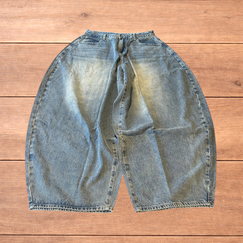Jeans super larghi gamba - , a