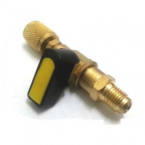 Rubinetto bombole freon r134 - rubinetto,