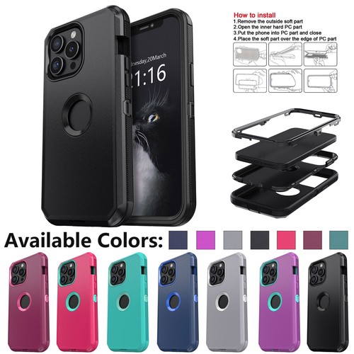 Custodia antiurto per iphone - custodia,