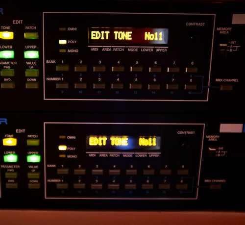 Roland mks 80 - mks-80, display