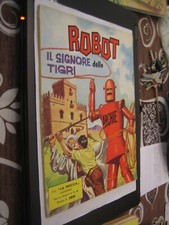 ROBOT N. 4 - SERIE GIGANTE ALBO LA FRECCIA - ED. AMERICANE - OTTIMO (T6)
