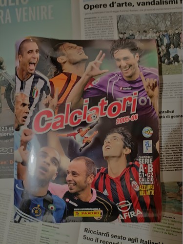 Calciatori 2005 album con - calciatori,