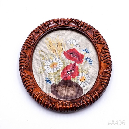 Arazzo vintage con fiori - con,