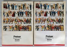 PREISER FIGURE - 1:22,5 / 1:24 / 1:25 - 2 CATALOGHI UGUALI 1996/97