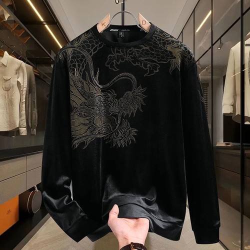 Maglione uomo lusso velluto - uomo,