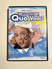 DVD Autografato Checco Zalone (Quo Vado)