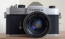 Macchina fotografica vintage Yashica TL ELECTRO +obiettivo 50mm F.1.7 DS-M