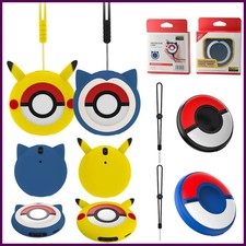 Custodia Protettiva Silicone per Pokémon GO Plus + Cristallo Trasparente Protettivo.