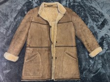 Cappotto donna vintage pelle