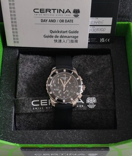 Certina first 8mm chrono - ds,