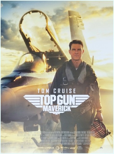 Top gun maverick affiche - top,