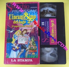 *VHS film cartonata L'INCANTESIMO DEL LAGO 2 Ilsegreto del castello (FP3) no dvd
