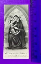 SANTINO HOLY CARD, REGINA MONTIS REGALIS -RIF. 7115