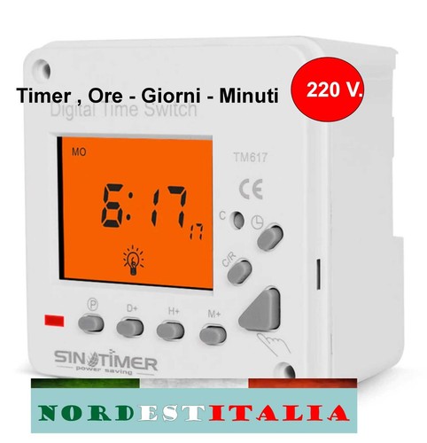 Timer temporizzatore a - ,