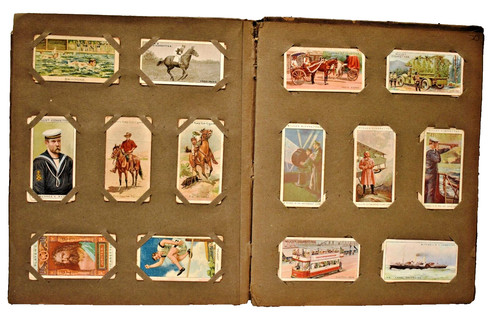 Antico sigaretta scheda album - sigaretta,