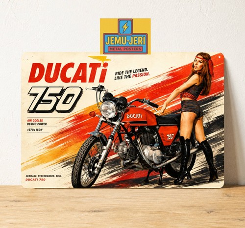 Insegna latta poster metallo