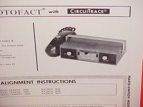 1968 pearce simpson - pearce-simpson, radio