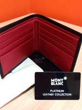 Montblanc Porta banconote nuovo in pelle - full set