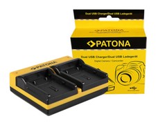 Caricabatteria USB dual Patona