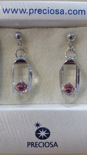 Orecchini argento cristallo - orecchini,