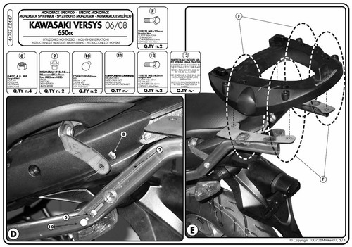 447fz givi staffe monorack - givi,