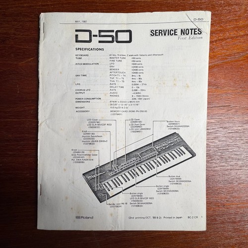 Vintage roland service - vintage,