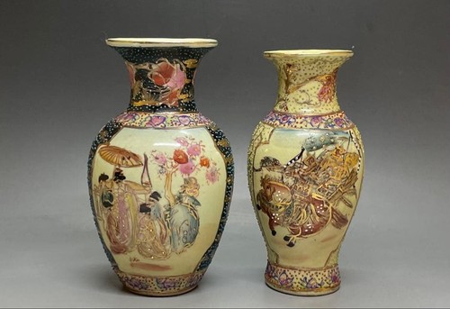 Antico vaso fiori satsuma - da,