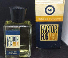 MAX FACTOR FOR MEN EAU DE COLOGNE PROFUMO UOMO NUOVO 100ML VINTAGE