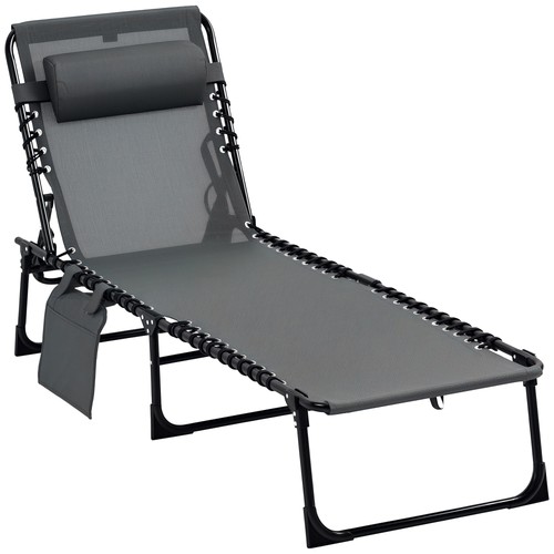 Outsunny sdraio giardino - sdraio, da