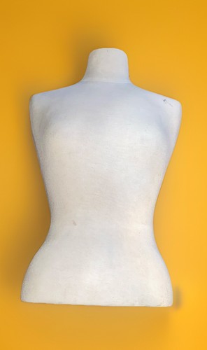 Manichino vintage busto donna