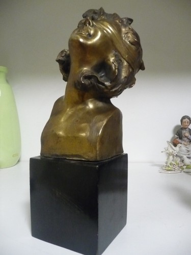 Scultura busto dea bendata - scultura,