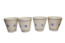 Set 4 Bicchieri Da Vino in terracotta artigianali