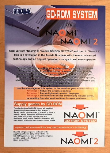 Naomi rom system - gd-rom,
