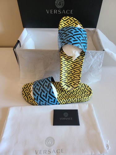 Versace greca sandali con - greca,