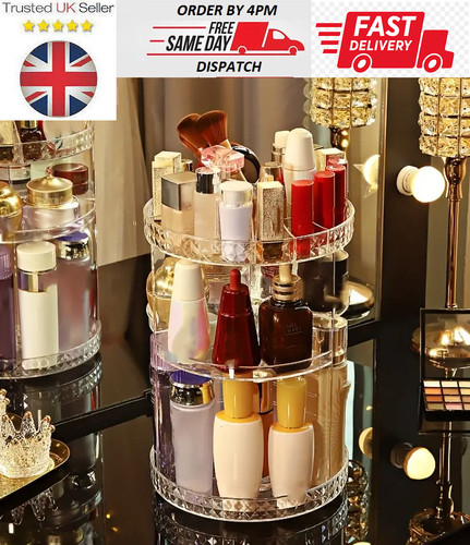 Organizzatore trucco rotante - organizzatore,