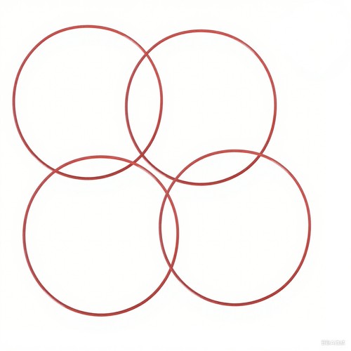 Set ring cerchio ruota - 4, o-ring